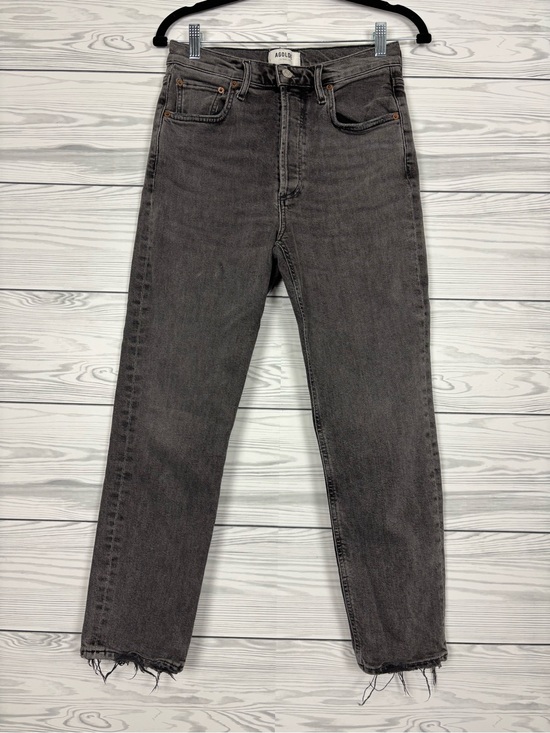 Agolde Denim - AGOLDE Organic Cotton Riley crop black jeans size 26